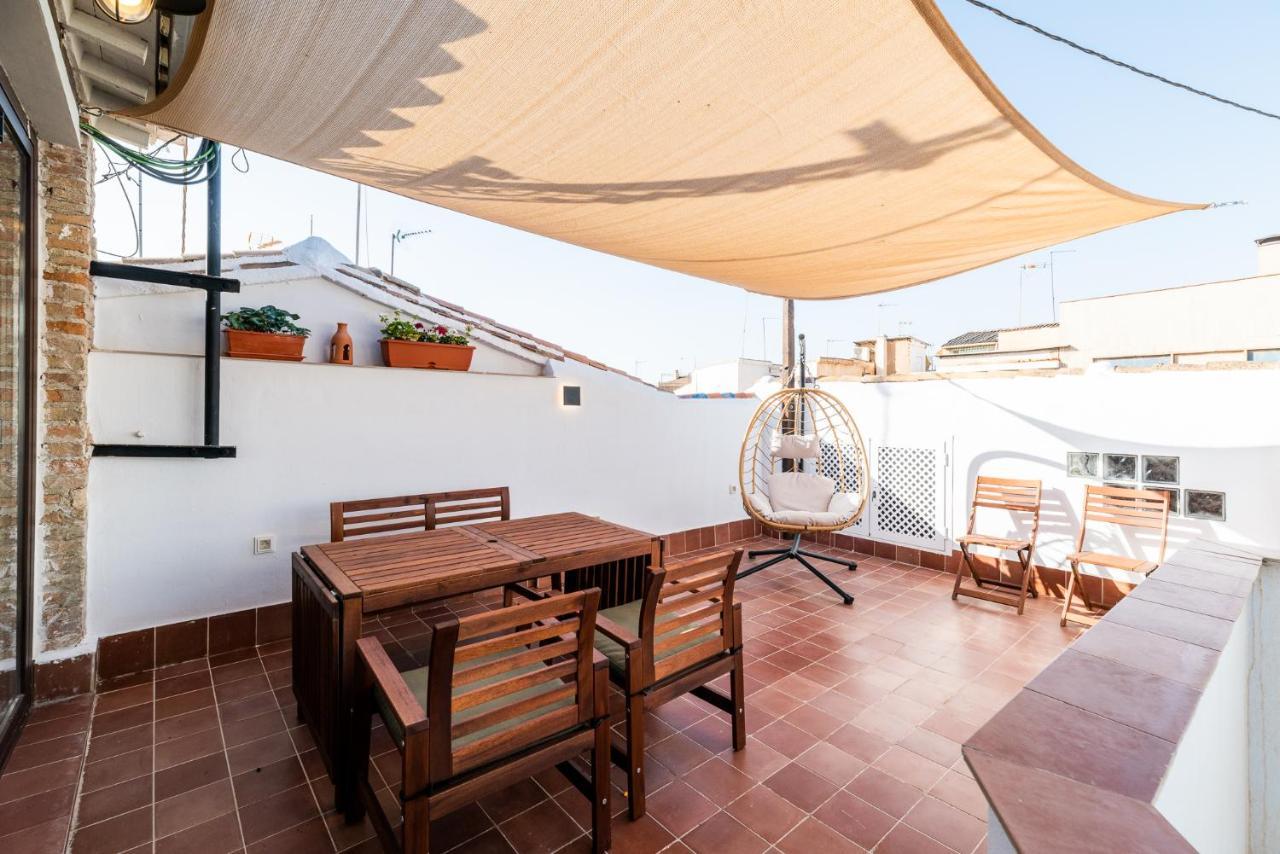 Ferienwohnung Ma&To Alhondiga Aparts Granada Exterior foto